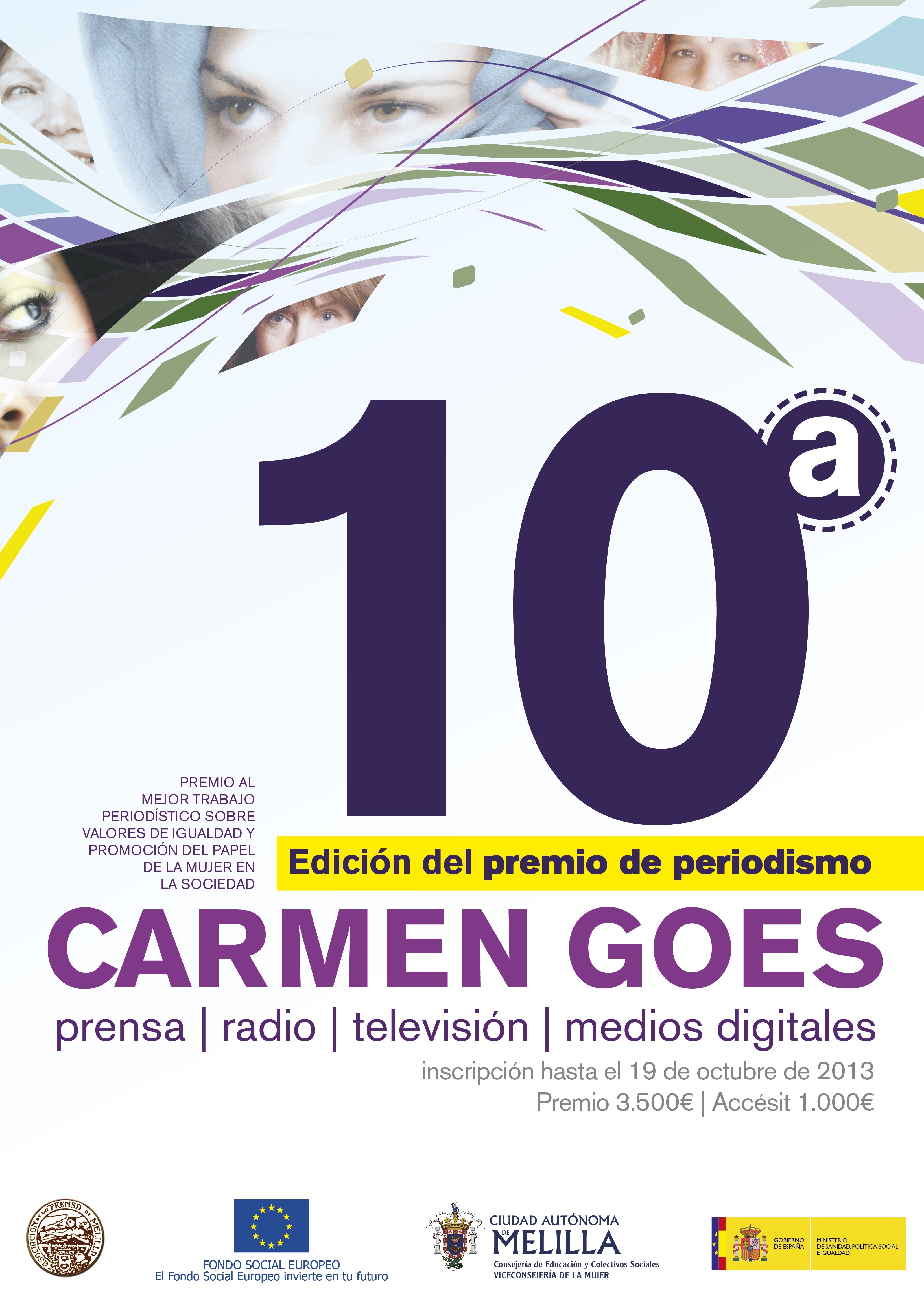 Cartel definitivo Premio Carmen Goes